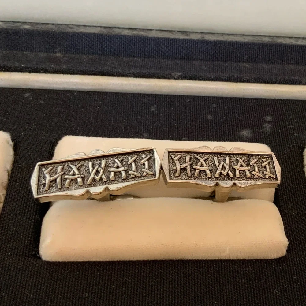 Vintage Hawaii Cuff Links